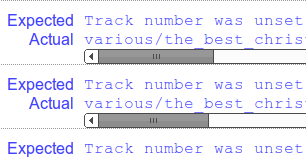 Track number was unset screenshot