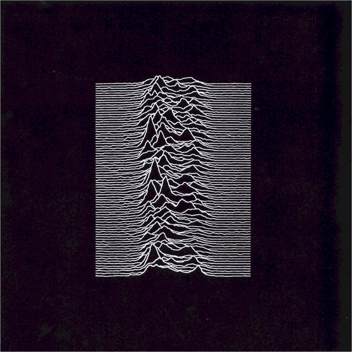 Unknown Pleasures album cover