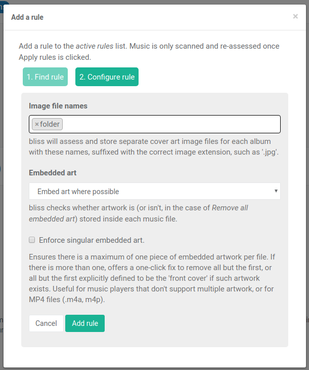 Adding missing art rule