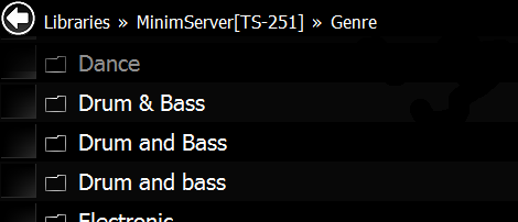 Duplicate genres due to genre case sensitivity