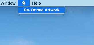 Running the Re-Embed Artwork script