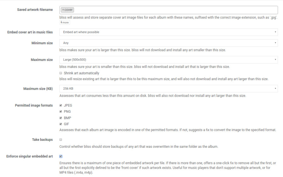 Enter sizing rules