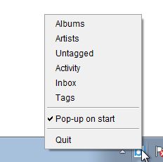 Pop-up on start