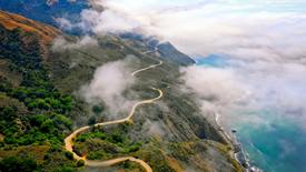 Big Sur road