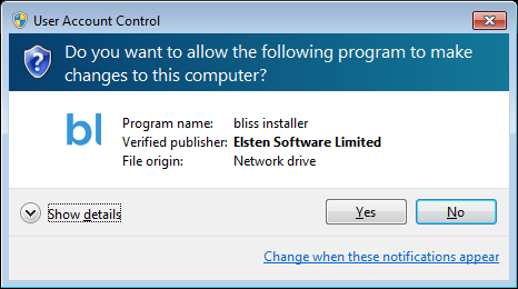 Windows challenge: Do you want to allow the following program to make changes to this computer?