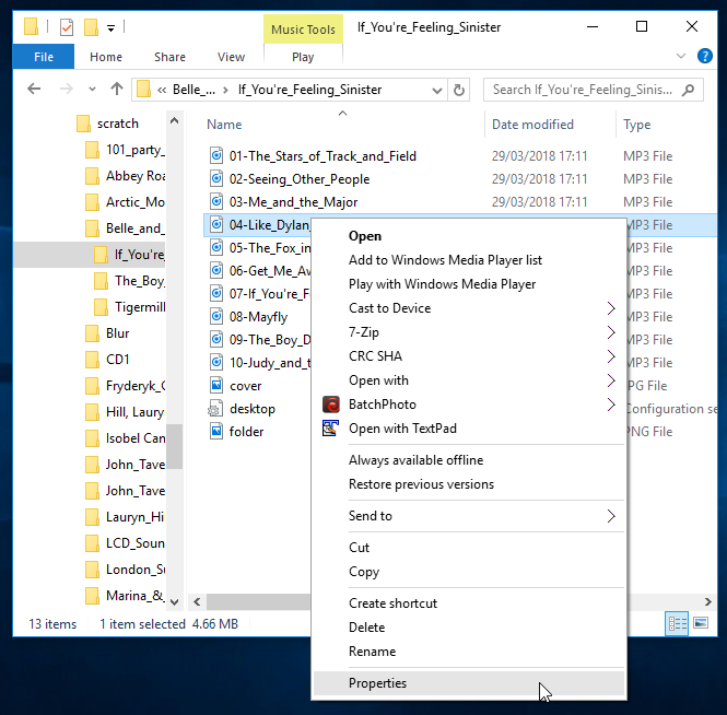 følelsesmæssig Litteratur skade Windows Explorer tag editing - sometimes simple is best - bliss