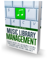 Music Library Management e-book box shot