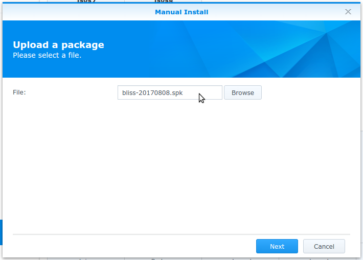 Providing the spk file.