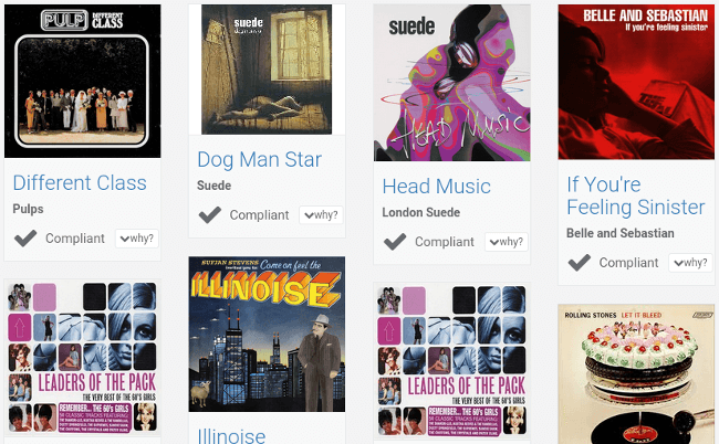 music album cover finder